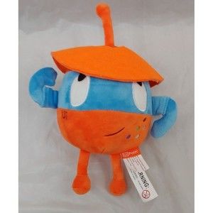 Ui Path Mascot Plush Toy Blue Orange Robot Automation